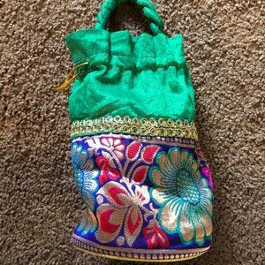 Authentic Hand-Sewn Indian Party Satchel Bag